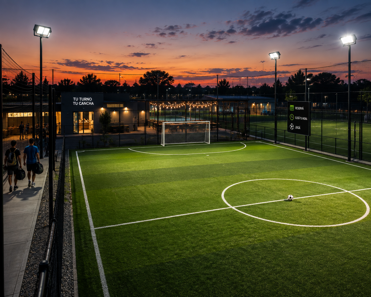 Ked Center para alquiler de canchas